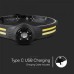VT-9901 3W SMD + 5W COB Silicon naglavna svetilka
