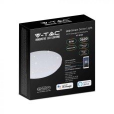 VT-5138 36W LED MONTAŽNA SVETILKA WIFI SMART APP RGB+WW+CW STAR COVER VT-5138 36W LED MONTAŽNA SVETILKA WIFI SMART APP RGB+WW+CW STAR COVER