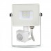 VT-10-S 10W LED reflektor s senzorjem bel 4000K VT-10-S 10W LED reflektor s senzorjem bel 4000K