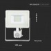 VT-20-S 20W LED reflektor s senzorjem bel4000K VT-20-S 20W LED reflektor s senzorjem bel4000K