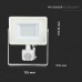 VT-30-S 30W LED reflektor s senzorjem bel 4000K VT-30-S 30W LED reflektor s senzorjem bel 4000K