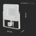 VT-50-S 50W LED reflektor s senzorjem bel 4000K VT-50-S 50W LED reflektor s senzorjem bel 4000K