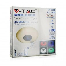 LED SVETILKA VT-5500 CCT RGB+ zvočnik